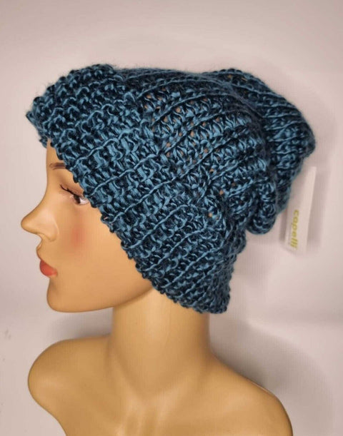 Crochet Knitted Woolly Hat