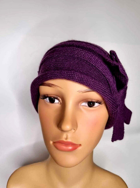 Women's Crochet Knitted Woolly Hat