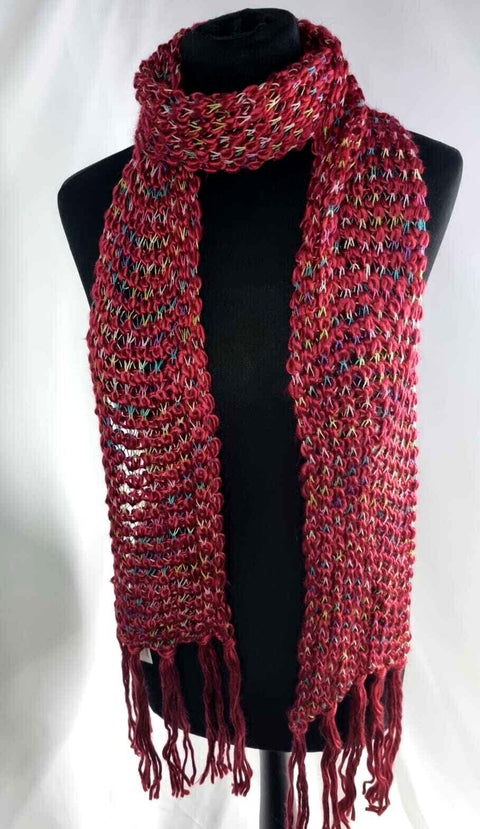Super soft knitted chunky scarf