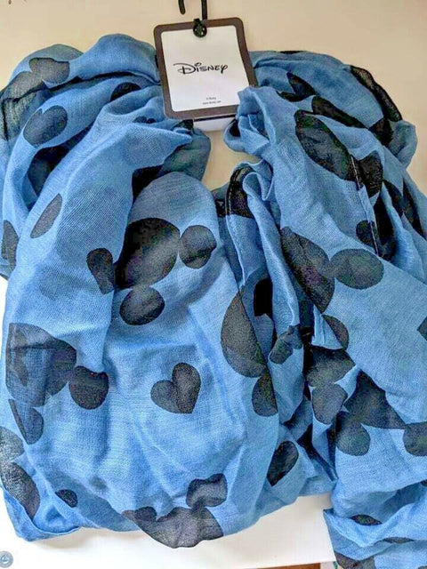 Women's Light Mickey Mouse Minnie Thin Scarf