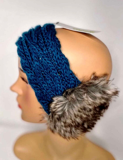 Women's Knitted Ear Muff Headband