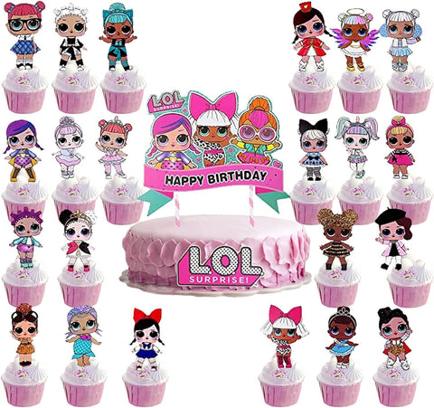 LOL Surprise Cake Toppers