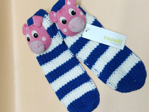 Kids Cosy Christmas Bed Socks