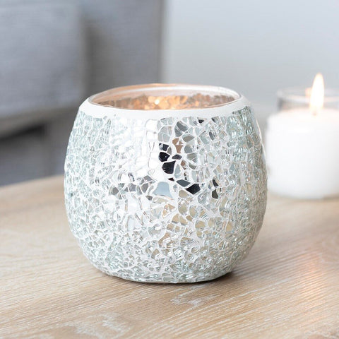 Large Mosaic Tea Light Holder
