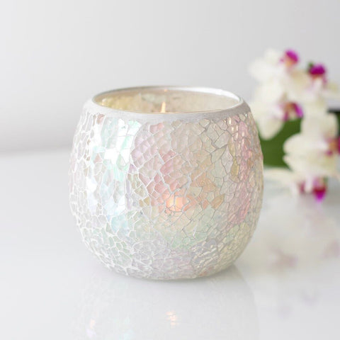 Large Mosaic Tea Light Holder
