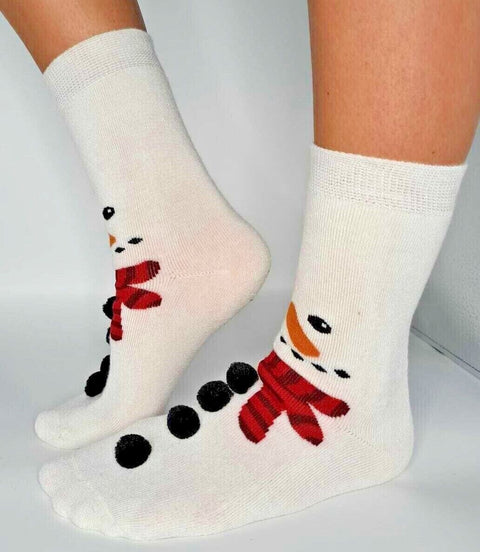 Fluffy Christmas Bed Sleep Socks
