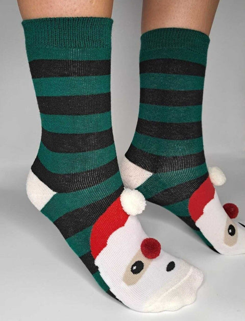 Fluffy Christmas Bed Sleep Socks
