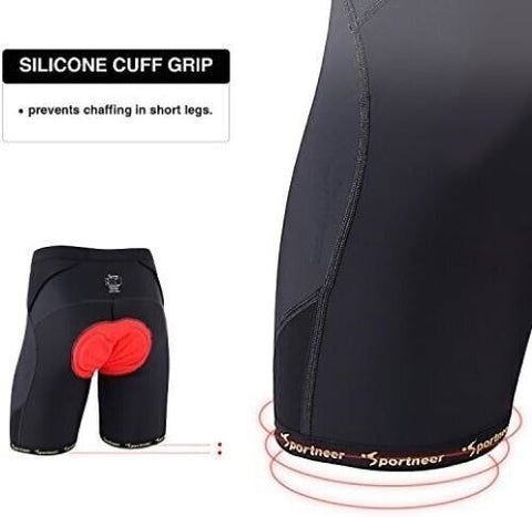 Men's 4D Gel Padded Cycling Shorts Size S
