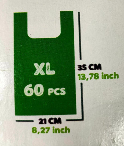 60 PACK DOG POOP BAGS x -large Eco Poo Waste Doggy Walk Strong