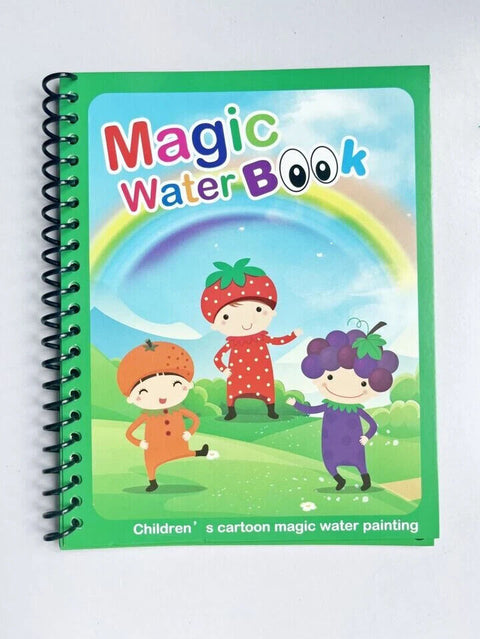 4Pcs Magic Reusable Water Colouring Book