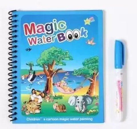 4Pcs Magic Reusable Water Colouring Book