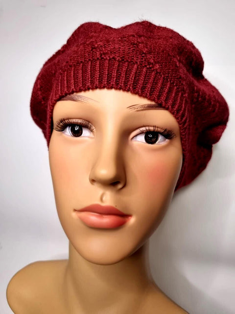 Women's Knitted French Beret