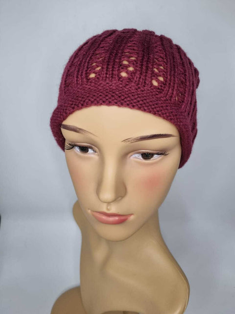 Crochet Knitted Hat