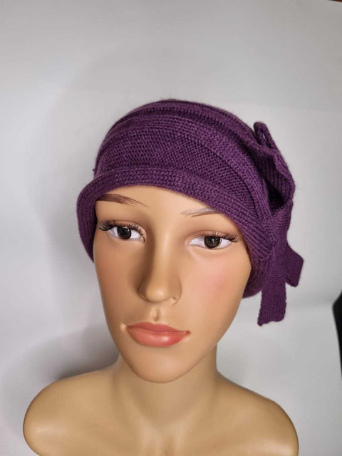 Women's Crochet Knitted Woolly Hat