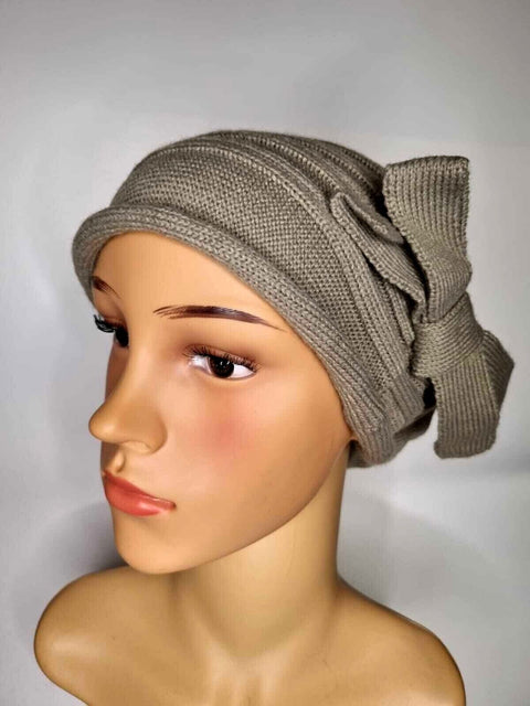 Women's Crochet Knitted Woolly Hat