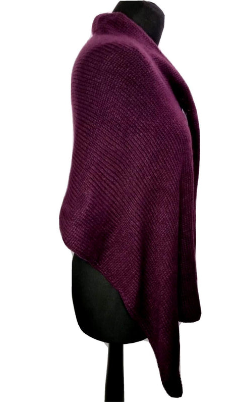 Super Soft Knitted Chunky Knitted Winter Poncho Scarf