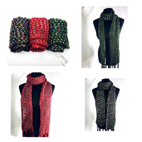 Super soft knitted chunky scarf