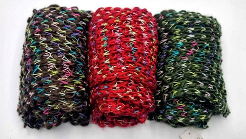 Super soft knitted chunky scarf
