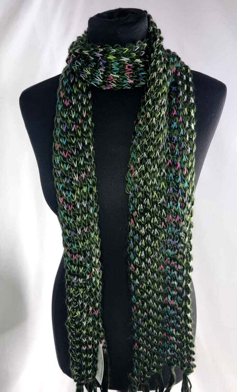 Super soft knitted chunky scarf