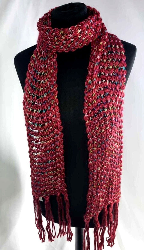 Super soft knitted chunky scarf