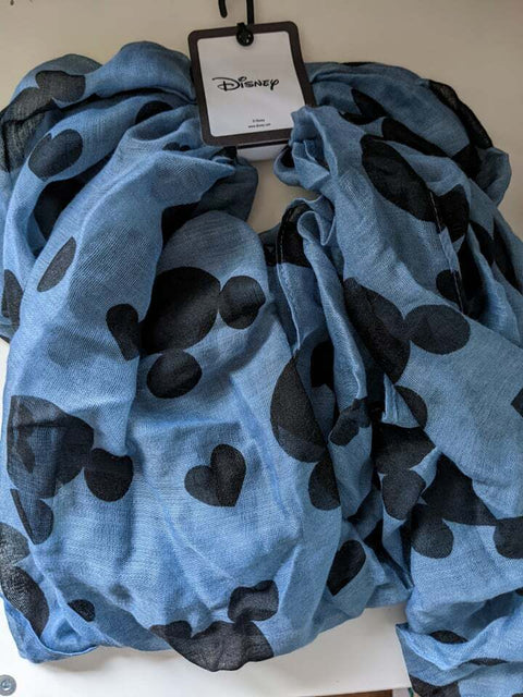 Women's Light Mickey Mouse Minnie Thin Scarf