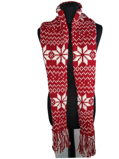 Womens Chunky Nordic style Scarf