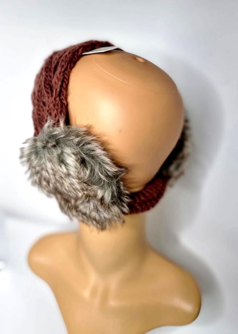 Women's Knitted Ear Muff Headband