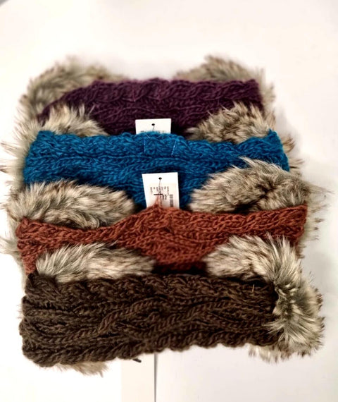 Women's Knitted Ear Muff Headband