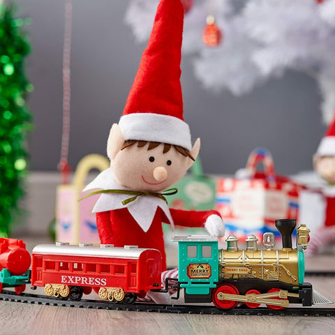 Classic Battery Operated Train Set with Sound & Lights