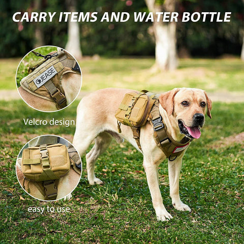 Military Tactical Dog Harness with Handle