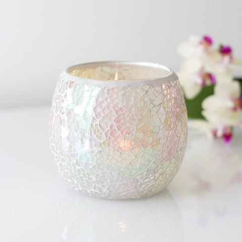 Large Mosaic Tea Light Holder