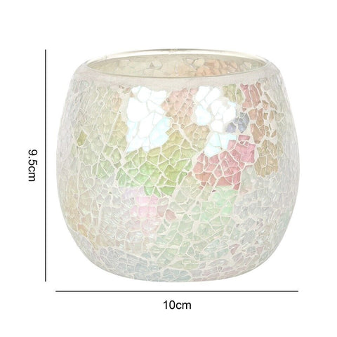 Large Mosaic Tea Light Holder
