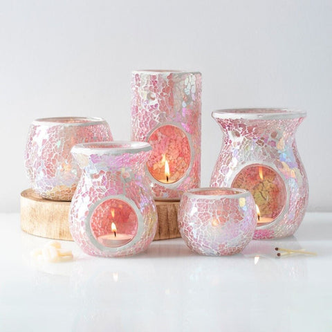 Large Mosaic Tea Light Holder