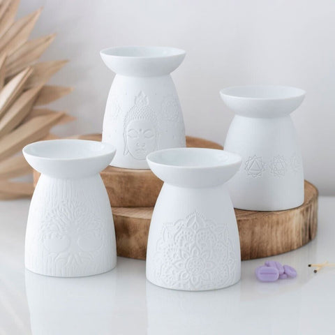 Seven Chakra Aroma Ceramic Wax Oil Burner
