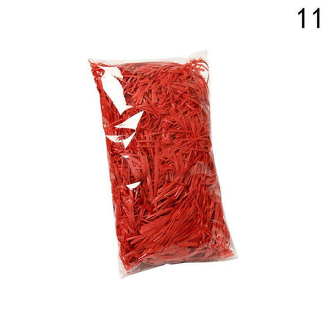 100g Soft Recyclable Red Shredded Tissue Paper