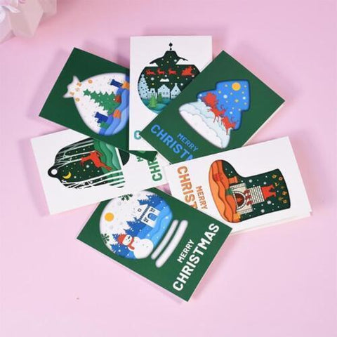 Box of 24 Christmas At Home Festive Assorted Christmas Cards Xmas Card Boxes