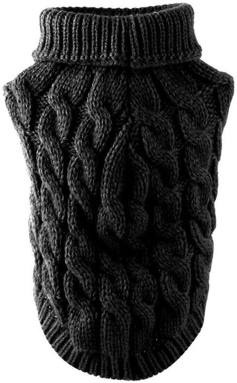 Dog Warm Knit Sweater