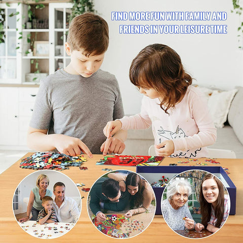500 pcs Jigsaw Puzzle Multicolour Sport Tea Time Wall Art Puzzles