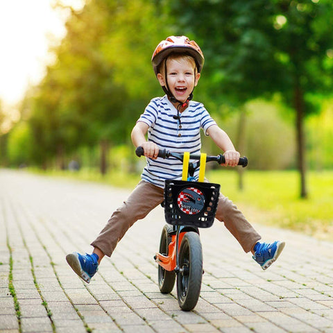 Childrens Bicycle Shopping Basket For Kids Boys Girls Bike Cycle shark