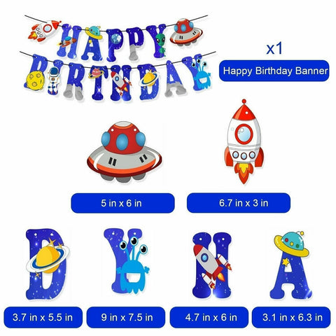 Birthday Party Decoration Space Theme