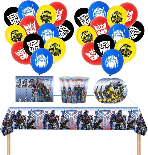 43 pcs Transformers Party Tableware
