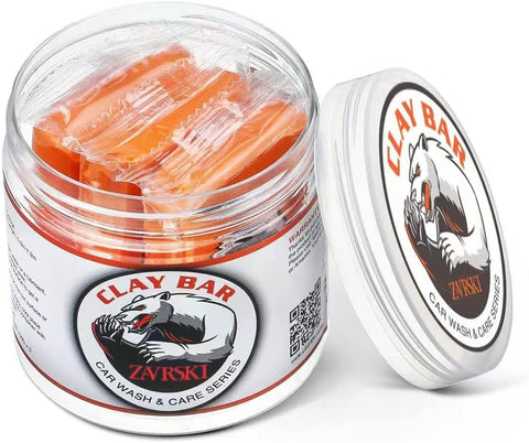 Car Clay Bar 3 Pack 100g Auto Detailing Clay Bar Premium Grade with Washing and Adsorption Capacity for Cleaning Cars, RV, Bus and Boats