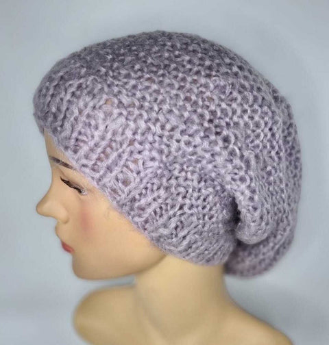 Crochet Knitted Woolly Hat