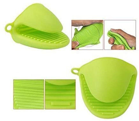 2 Pot Holder Silicone Mitt