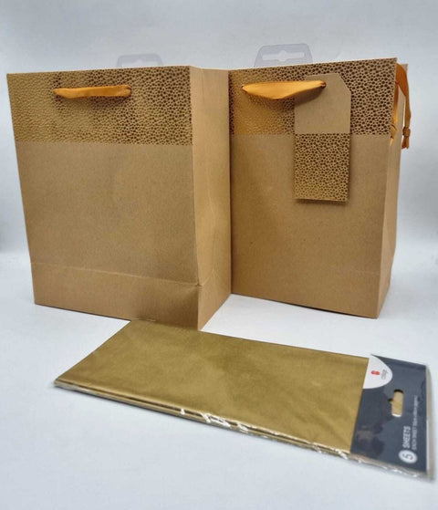 Paper Bags with table sheets