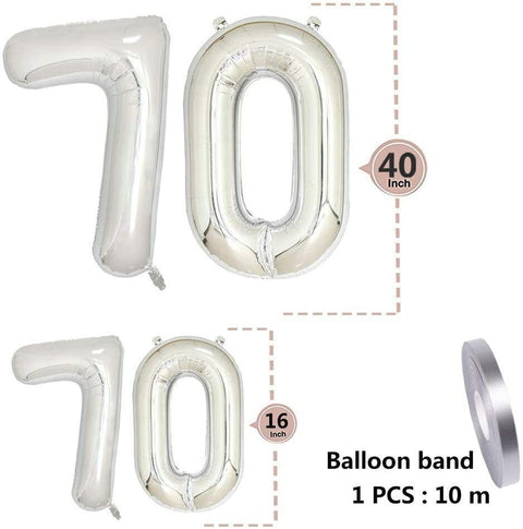 Giant Foil Number Balloons