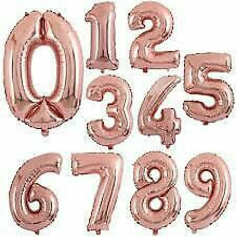 Giant Foil Number Balloons