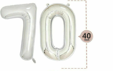 Giant Foil Number Balloons