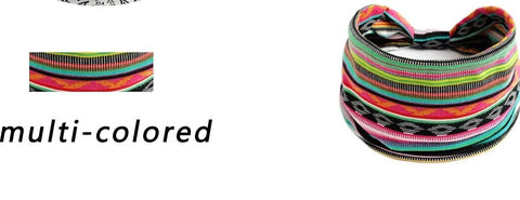 Women Wide Elastic Headbands