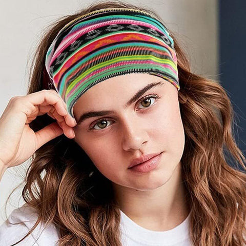 Women Wide Elastic Headbands